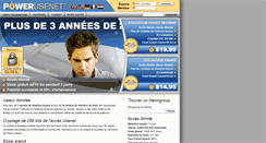 Desktop Screenshot of fr.powerusenet.com